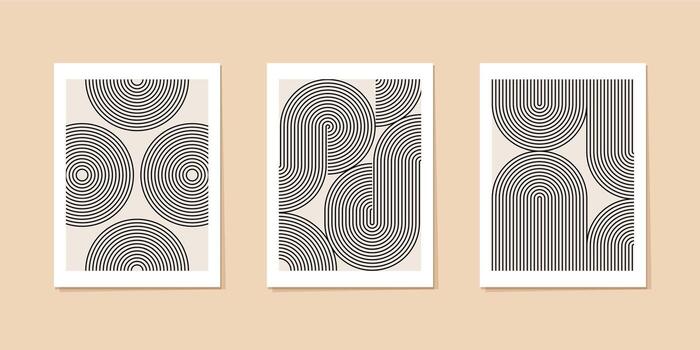 Abstract representation of everyday urban activity showing concentric circles and layered grid patterns symbolising daily movement rhythms